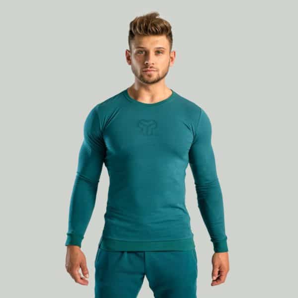Tričko s dlhým rukávom Essential Deep Teal - STRIX
